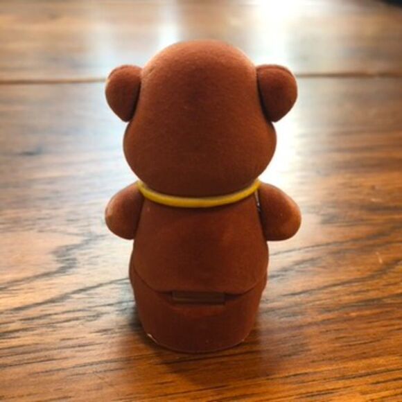 Vintage Velveteen Monkey Charm Presentation Gift /Jewelry Box/Stocking Stuffer - Picture 2 of 6